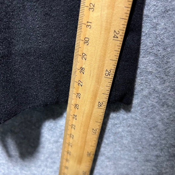 NYDJ Black Ponte Knit Slim Trousers Lift Tuck Technology Front Seam Size 6 - Picture 3 of 10